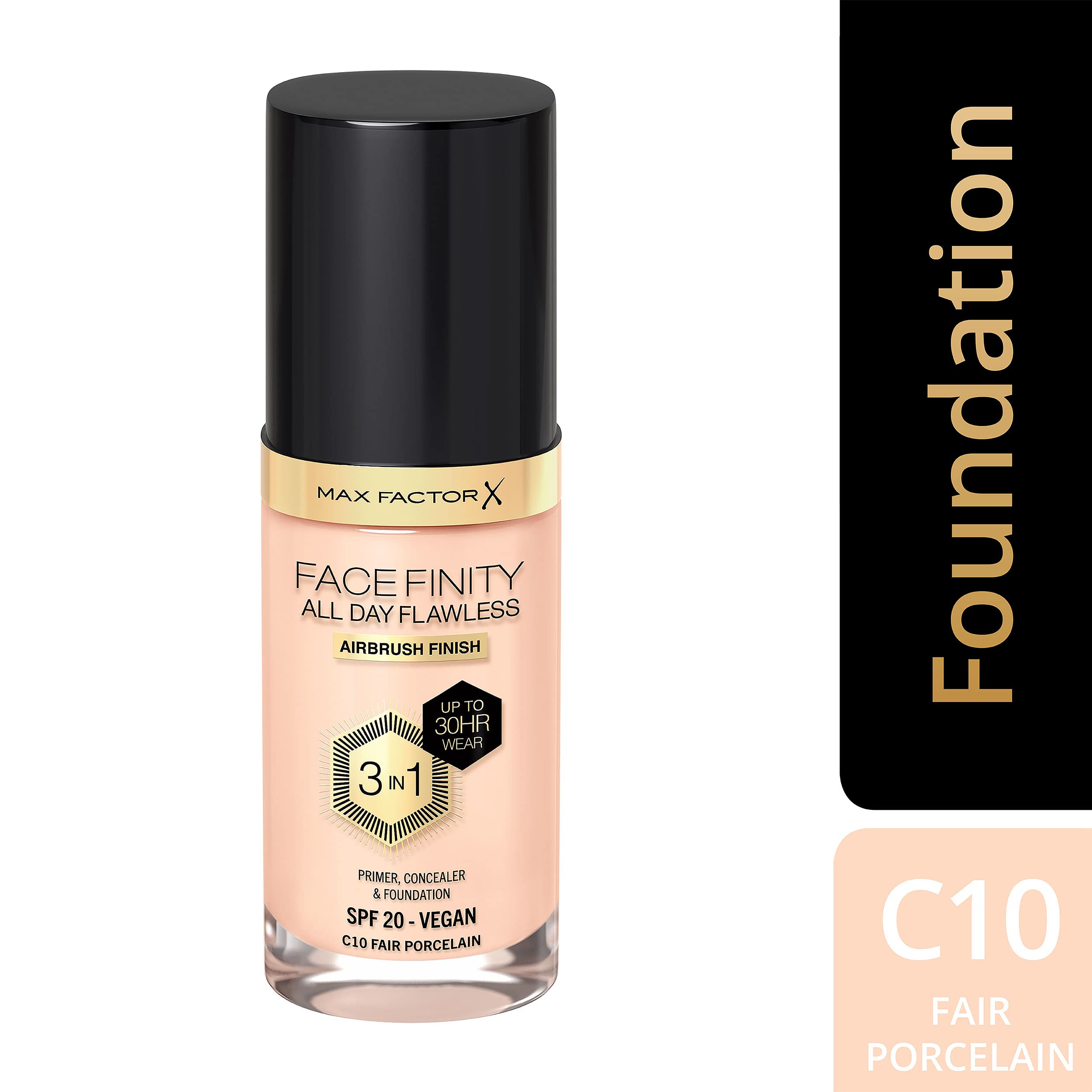 Amazon.com : Max Factor Facefinity 3-in-1 All Day Flawless Liquid